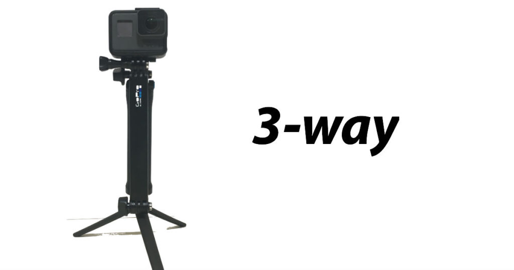 GoPro hero 7 black　⚠無料で3-wayマウントついてきます